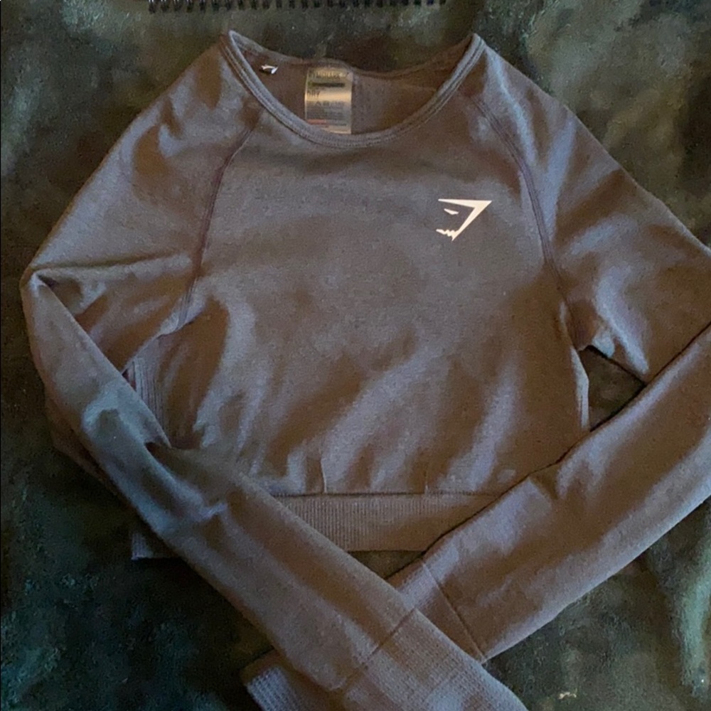 Gymshark Vital Seamless Black Crop